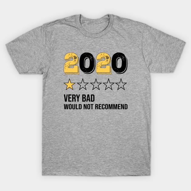 2020 Review - Very Bad Would Not Recommend T-Shirt by Teesamd